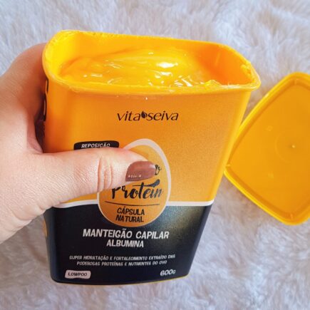 Manteigão capilar Albumina – Ovo Proteína, capsula natural