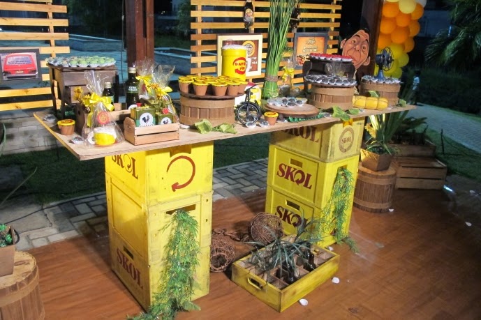 Decoração para festa de Buteco