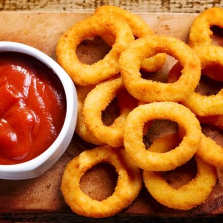 Receita Anéis de Cebola