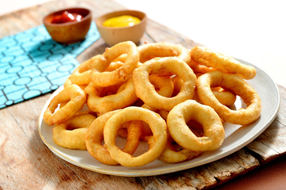 Receita Aneis de Cebola