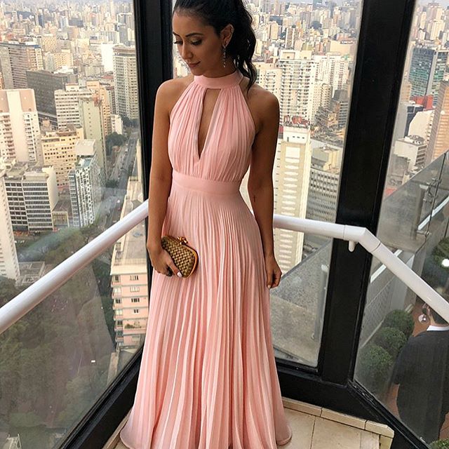 Vestido Rosa para Madrinhas