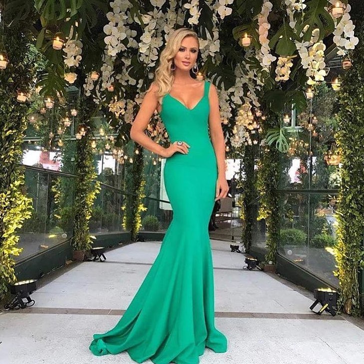 Vestido Verde para Madrinha de Casamento