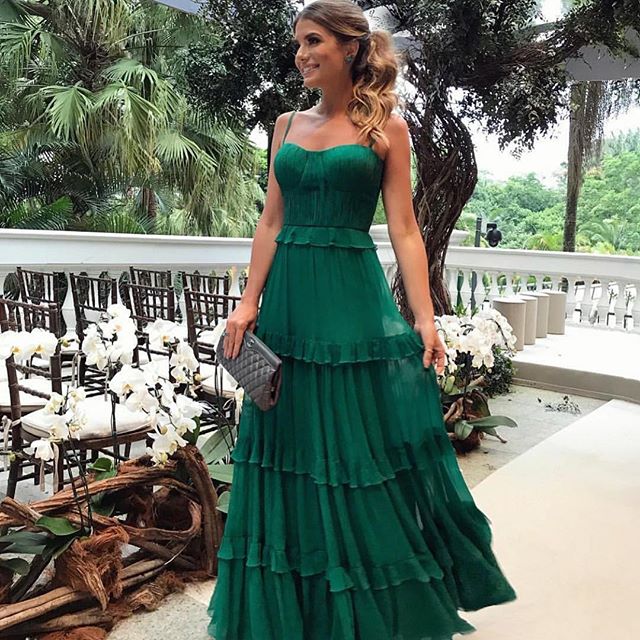 Vestido Verde para Madrinha de Casamento