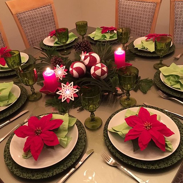 Decoração de Mesa de Natal 2019 - Dica