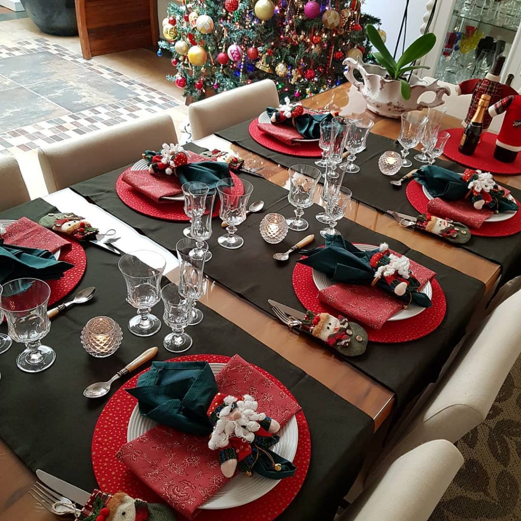 Decoração de Mesa de Natal 2019 - Dica