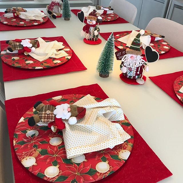 Decoração de Mesa de Natal 2019 - Dica