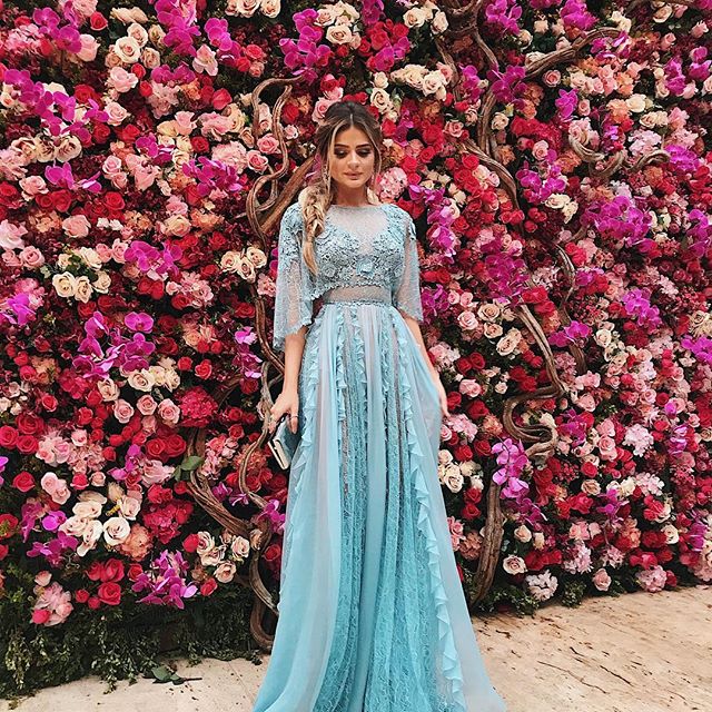 Vestido de festa Thassia Naves.