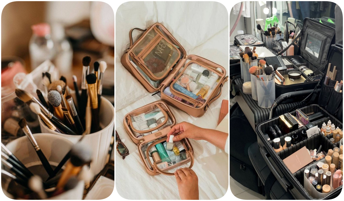 Nécessaire de Maquiagem para Viagem